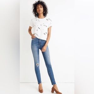 Madewell High Rise Skinny Jeans